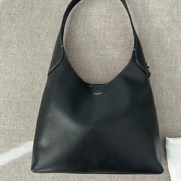 Coach Brooklyn 28 Bag Black - Picture 8 of 9